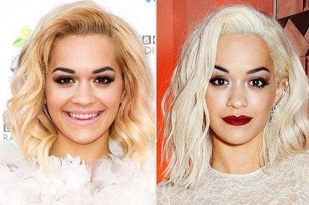 Bleaching - before and after