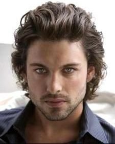 Men's wavy hairstyles